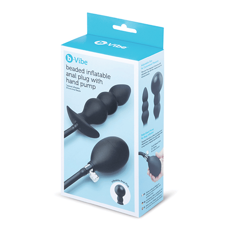 B-VIBE INFLATABLE ANAL PLUGS