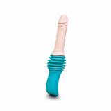 b-Vibe Realistic Thrusting Dildo Machine – Remote-Controlled Hands-Free Sex Machine