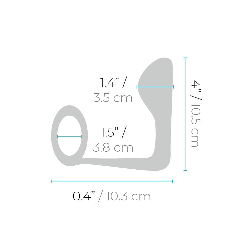 B-Vibe Ringer Cock Ring & Prostate Plug