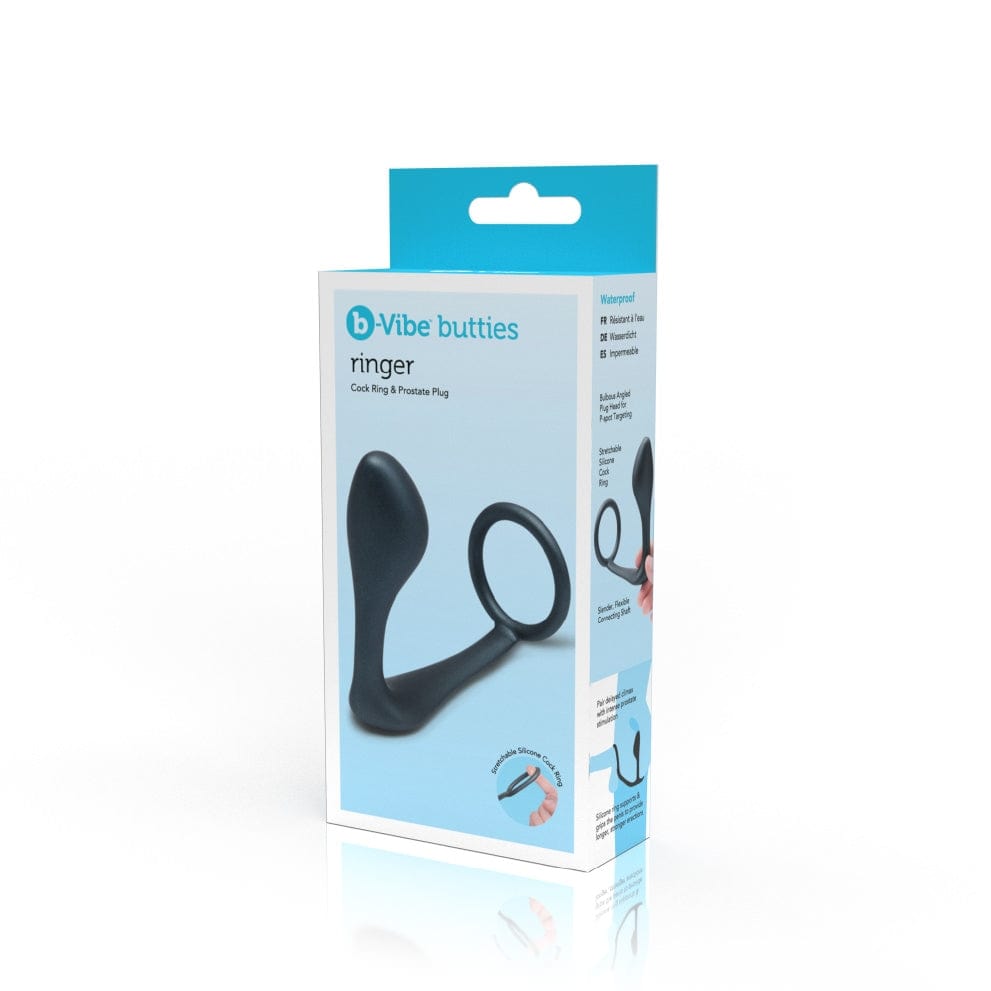 B-Vibe Ringer Cock Ring & Prostate Plug