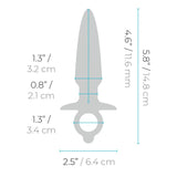 B-Vibe Sleek Tapered Silicone Anal Plug