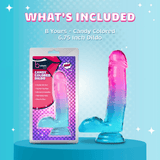 B Yours 5.5" Candy-Colored Suction Cup Dildo