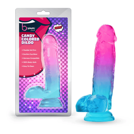 B Yours 5.5" Candy-Colored Suction Cup Dildo
