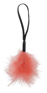 Peach Wrist Feather Tickler