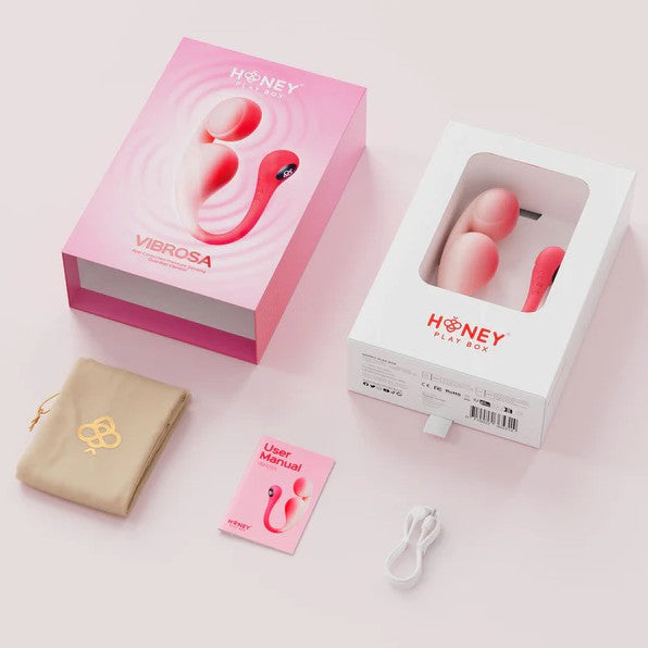 Vibrosa App-Controlled Pressure Sensing Dual-Ball Egg Vibrator
