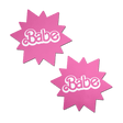 'Babe' Doll Pink Sunburst Pasties