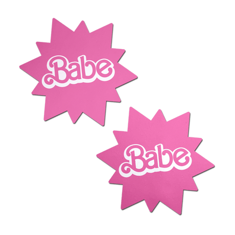 'Babe' Doll Pink Sunburst Pasties