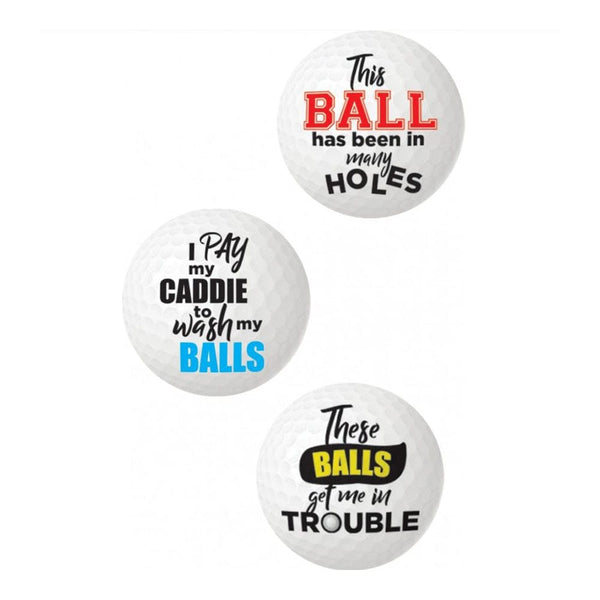 Balls Deep - Novelty Golf Balls