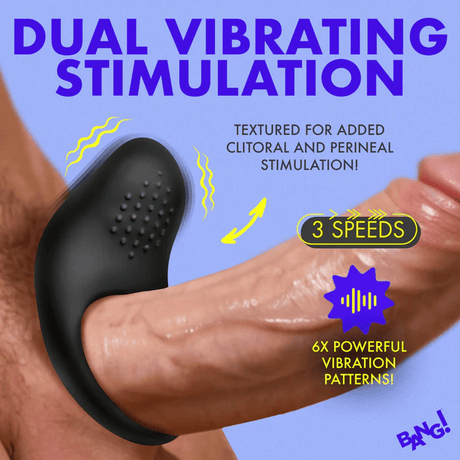 Bang! Vibrating Silicone Cock Ring