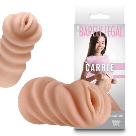 Barely Legal Carrie Pocket Pussy – Soft Textured Feel in a Travel-Size Design
