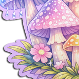 Pastel Celestial Fairycore Mushroom Breast Pasties