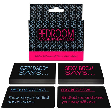 Bedroom Commands Card Game – Adult Party Game for Couples