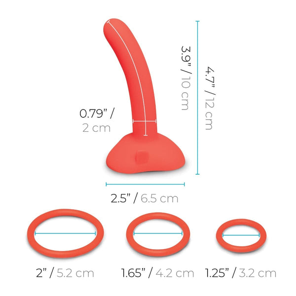 Beginners Strap-On Harness Set 5” Silicone Dildo Peg