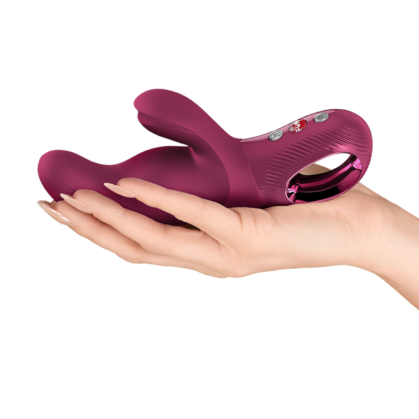 Fun Factory Miss Bi Wine Red Rabbit Vibrator