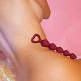 Bing Bang M Anal Beads - Plum Stard