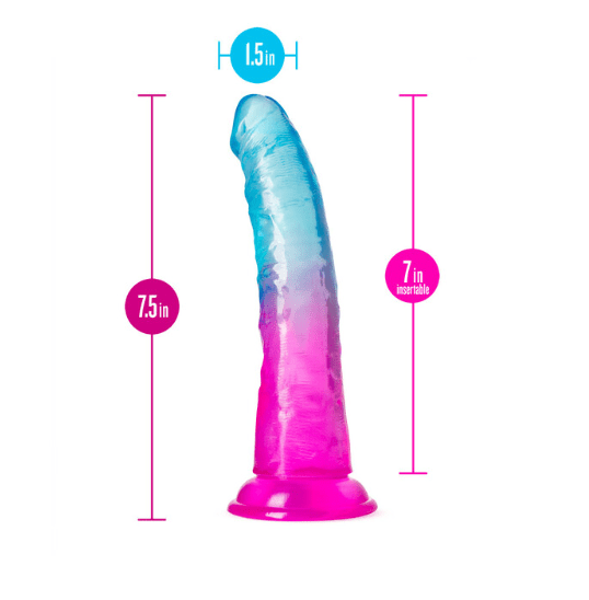 Blush Yours Beautiful Sky - 7" Dildo  Sunset