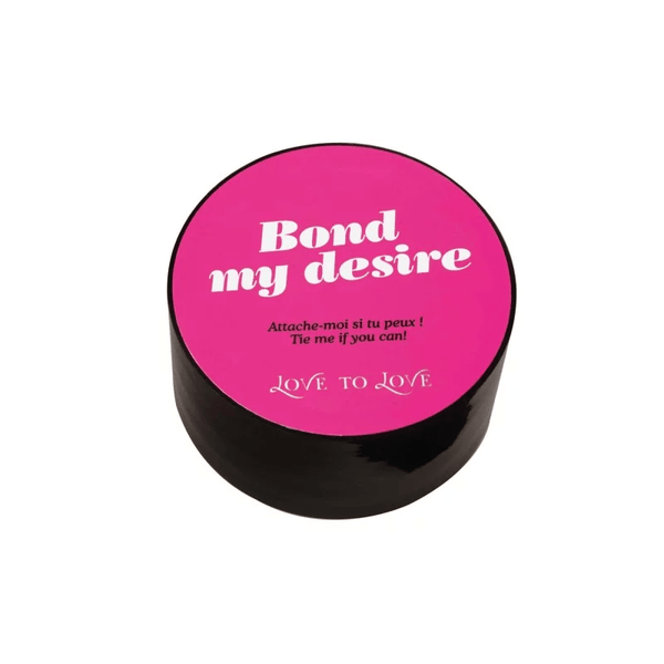 Bond My Desire - Bondage Tape Black