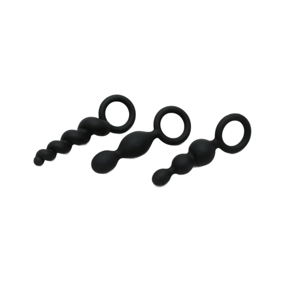 Booty Call (set of 3) (Black) - black