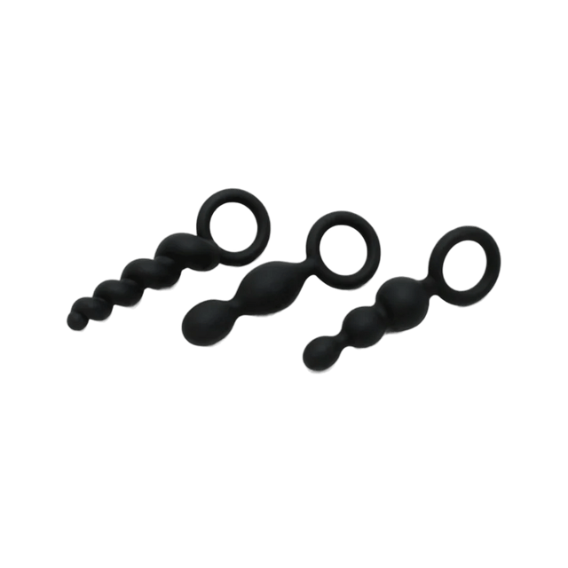 Booty Call (set of 3) (Black) - black
