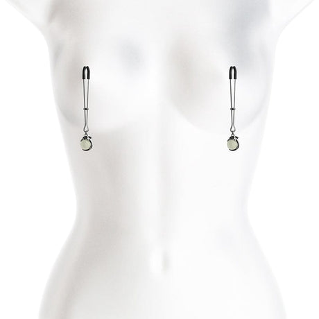 Bound Nipple Clamps - G1 - Gunmetal GID