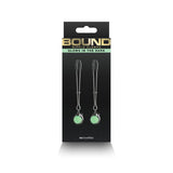 Bound Nipple Clamps - G1 - Gunmetal GID