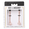 Brat Pearl Adjustable Nipple Clips