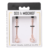 Brat Pearl Adjustable Nipple Clips