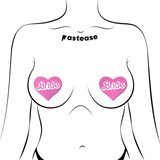 'Bride' Doll Pasties Pink Iconic Heart