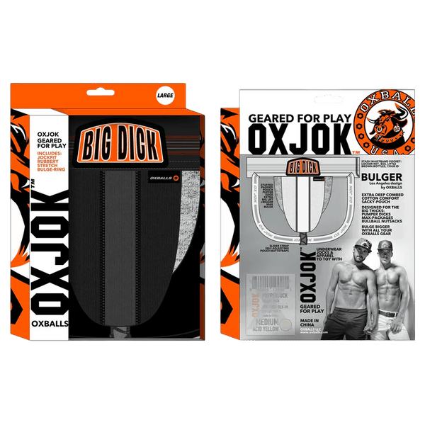 BULGER, the big pouch jock, BLACK IRON, SMALL