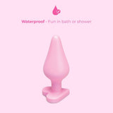 Butties b-Mine Heart Base Silicone Butt Plug