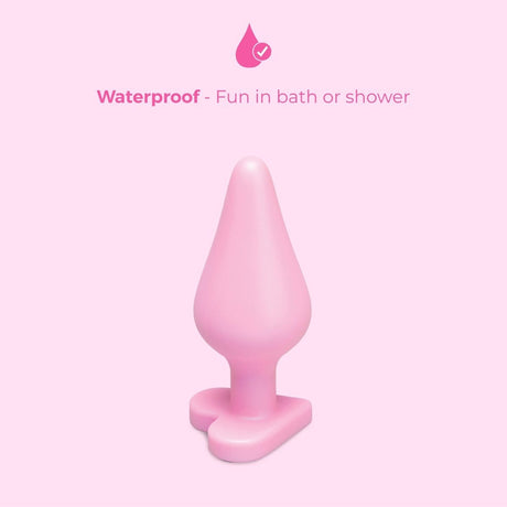 Butties b-Mine Heart Base Silicone Butt Plug