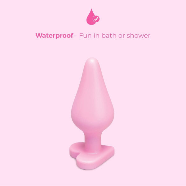 Butties b-Mine Heart Base Silicone Butt Plug