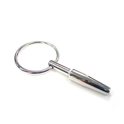 Rouge Stainless Steel Plain Urethral Plug 7mm