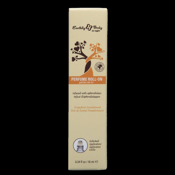 Earthly Body At Night Grapefruit Sandalwood Roll-On Perfume