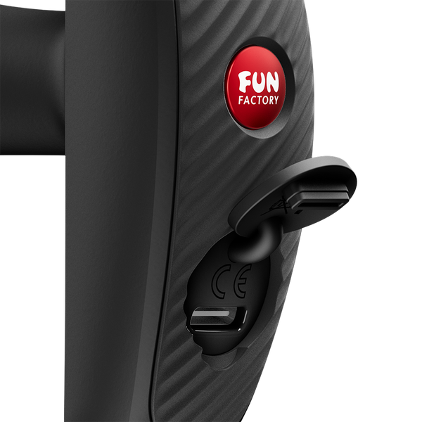 Fun Factory Bootie Vibe Black Vibrating Butt Plug
