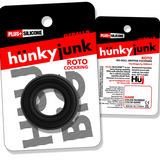 Hünkyjunk ROTO Black Fog Grooved Gripper Cock Ring