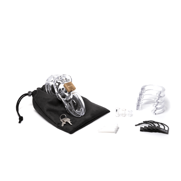 CB-3000 Cock Cage Kit - Clear
