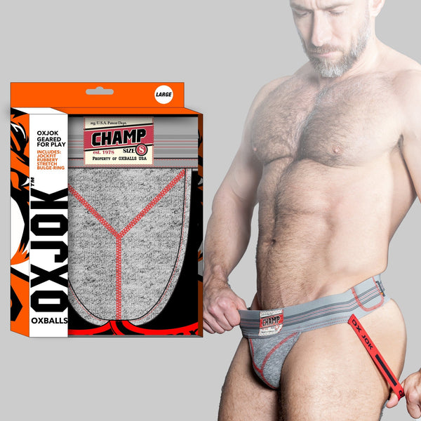 OXBALLS CHAMP Vintage Sweatshirt Jockstrap Small