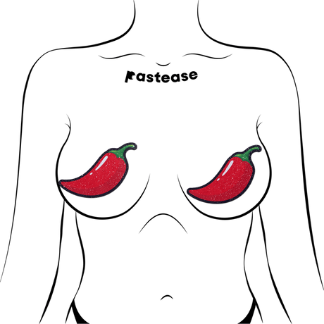 Chili Pepper Pasties in Spicy Red