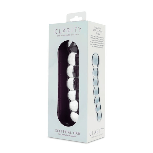 Clarity - Glass Dildo - Celestial Orb