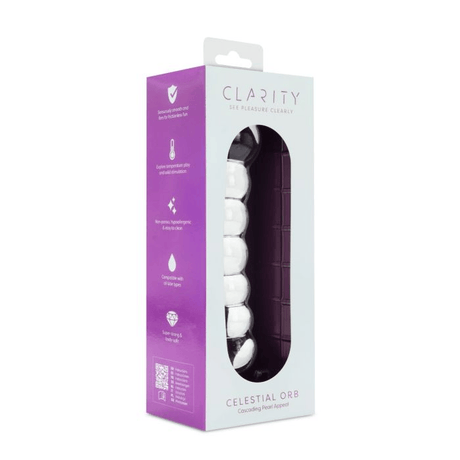 Clarity - Glass Dildo - Celestial Orb