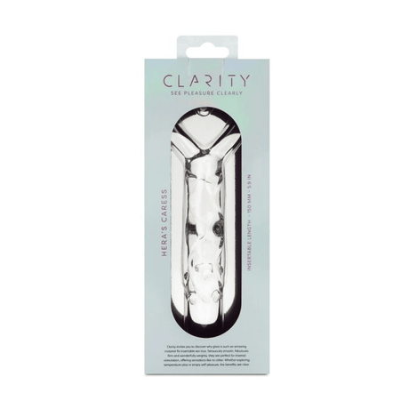 Clarity - Glass Dildo - Hera's Caress