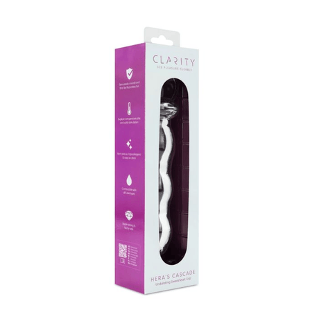 Clarity - Glass Dildo - Hera's Cascade