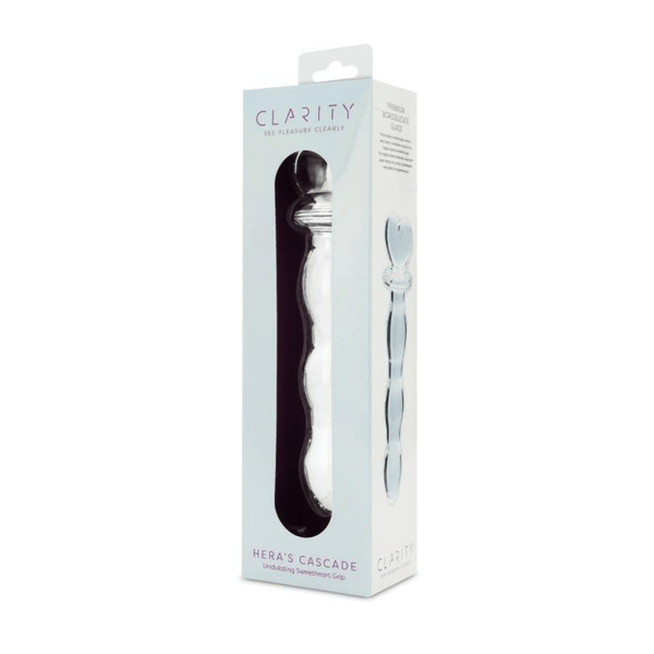 Clarity - Glass Dildo - Hera's Cascade