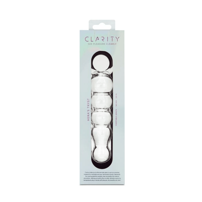 Clarity - Glass Dildo - Hera's Tryst