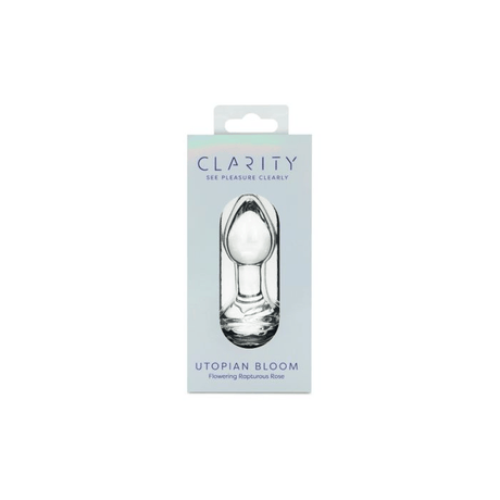 Clarity - Glass Dildo - Utopian Bloom