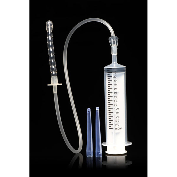 CleanStream Enema Syringe with Attachments