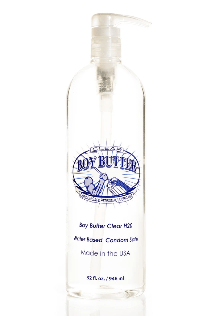 Discreet Life Boy Butter Clear Lubricant 946mL Canada | Bulk Value Pump – Discreet Life