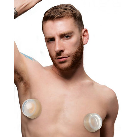 Clear Plunger Silicone Nipple Suckers Large