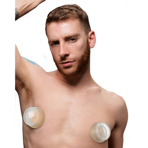 Clear Plunger Silicone Nipple Suckers Large